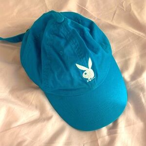 Blue Playboy Bunny Baseball hat Dad Cap